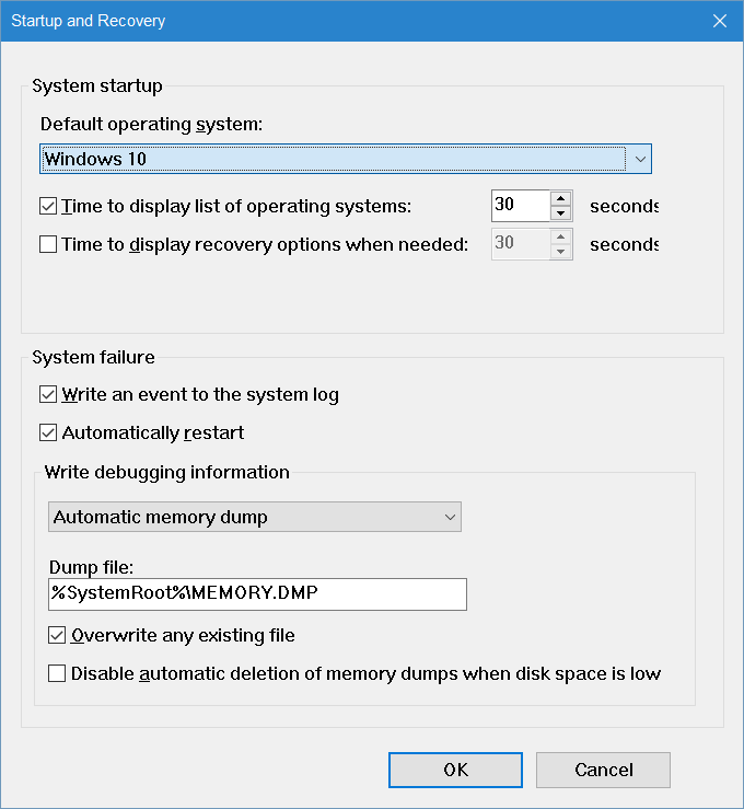 changer le système d'exploitation par défaut dans Windows 10 étape 6