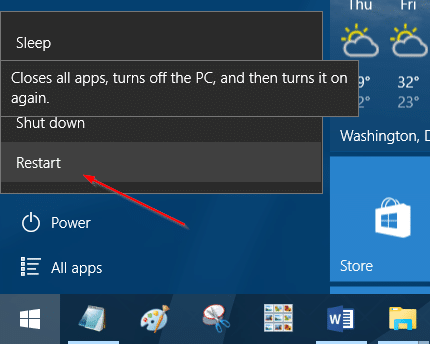 accéder aux paramètres UEFI à partir de Windows 10 étape 11