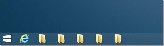 Épingler des dossiers à la barre des tâches dans Windows 8.1