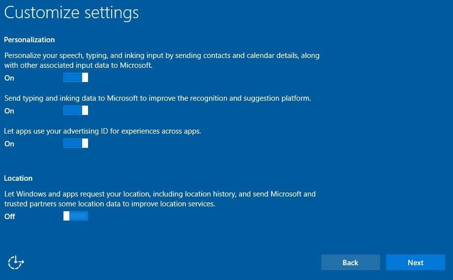DoNotSpy pour empêcher Windows 10 de vous espionner