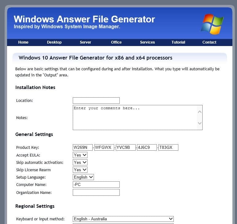 Créer Windows 10 USB ou ISO sans assistance step1