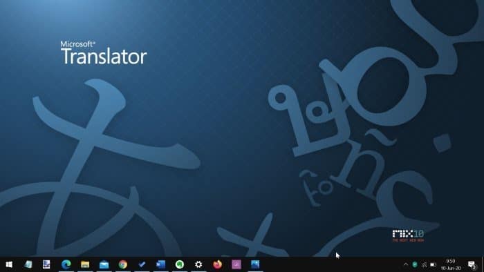 déplacez la barre des tâches vers le bas de l'écran dans Windows 10 pic01