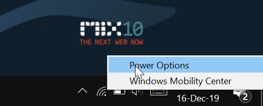 désactiver la luminosité automatique ou adaptative dans Windows 10 pic1