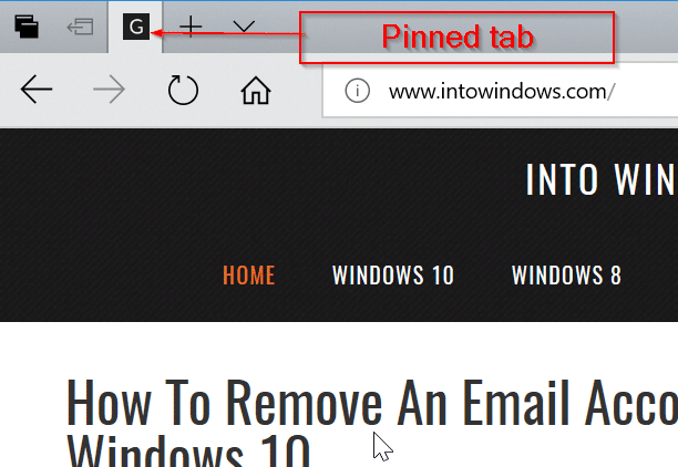 éviter de fermer accidentellement les onglets dans le navigateur Edge dans Windows 10 pic2