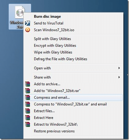 Supprimer les éléments WinRAR inutiles du menu contextuel step6