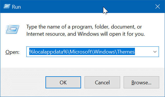 emplacement des thèmes dans Windows 10 pic1