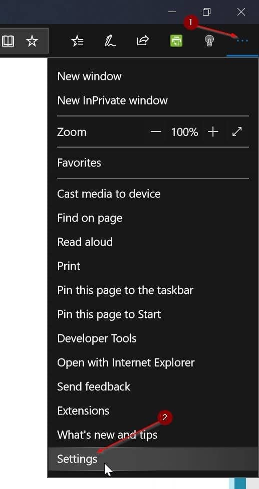 Modifier ou mettre à jour les mots de passe enregistrés dans Microsoft Edge dans Windows 10 pic1